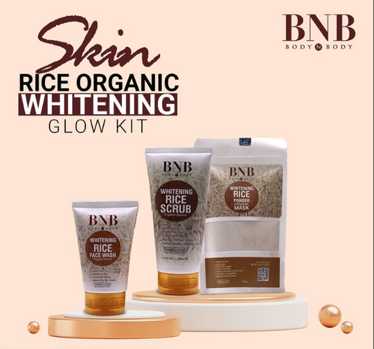 BnB Rice Extract Bright & Glow Kit